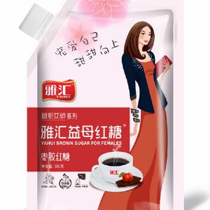 雅匯300g吸嘴袋紅糖-益母紅糖